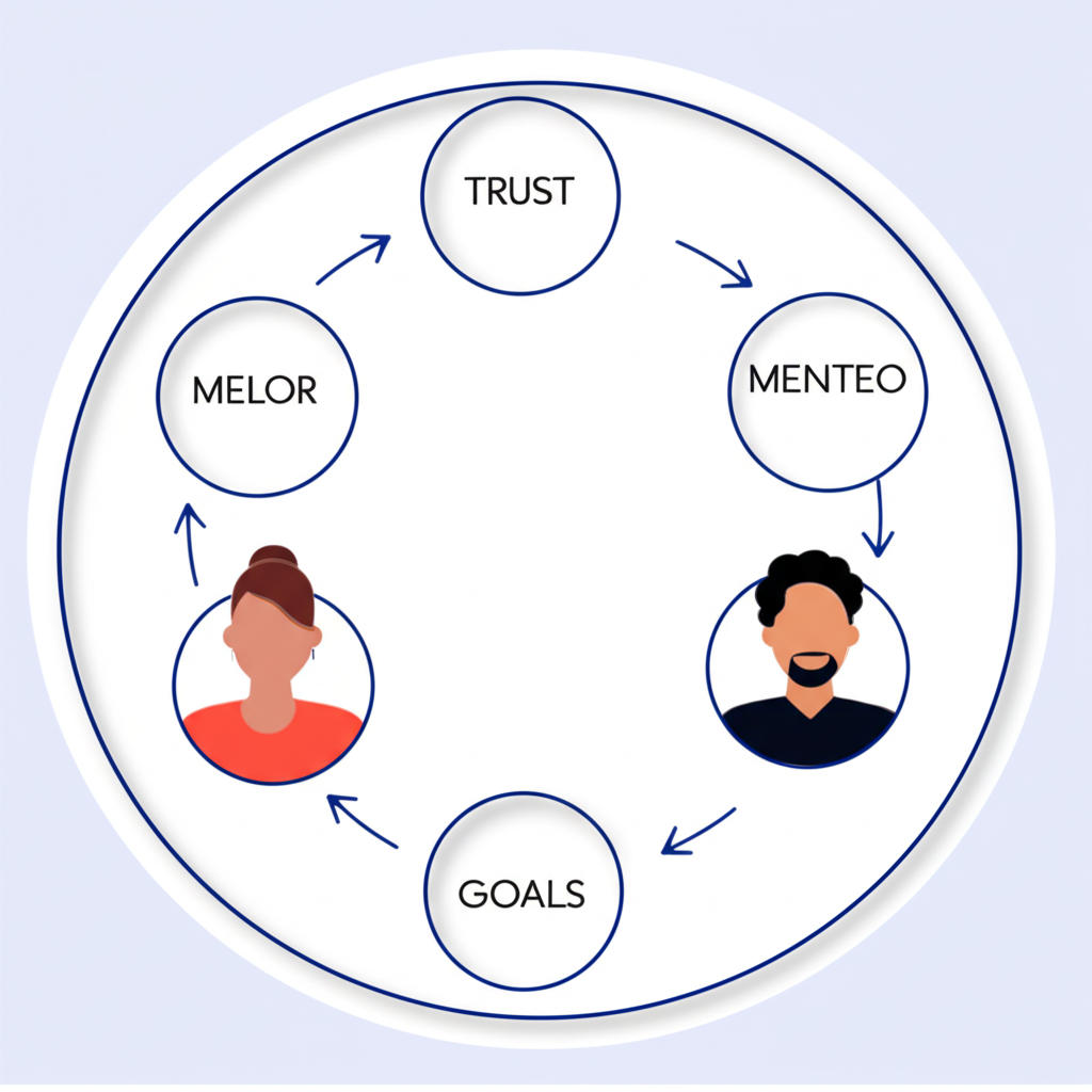 Mentor helping team